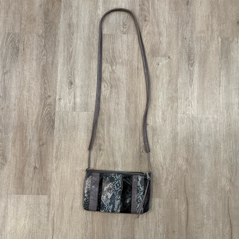 HOBO Snakeskin Crossbody Bag